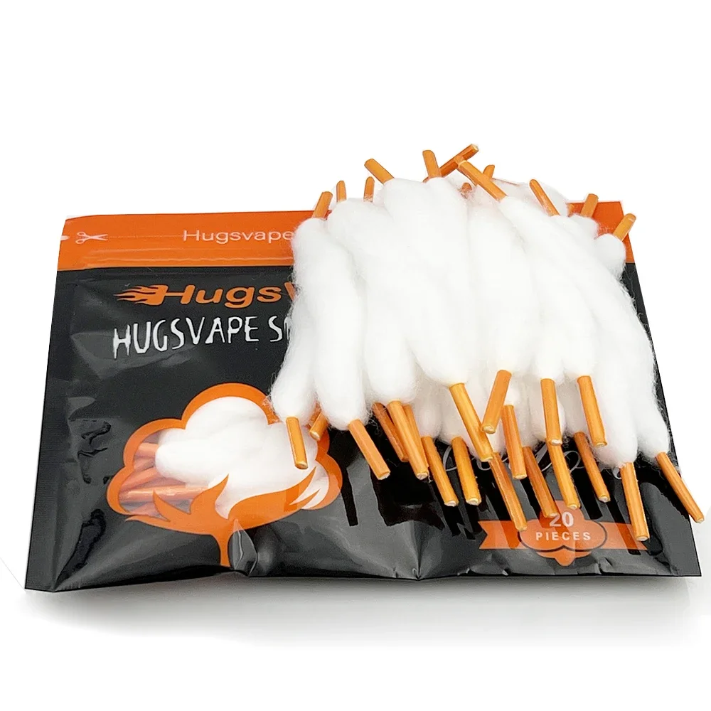 Cotton Wick Organic - Hugos Snow Organic Cotton Preloaded Wick