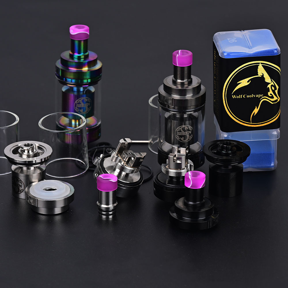 Best Siren V4 Vape RTA 510 dri - Vape Coil Replacement ulasan dan harga