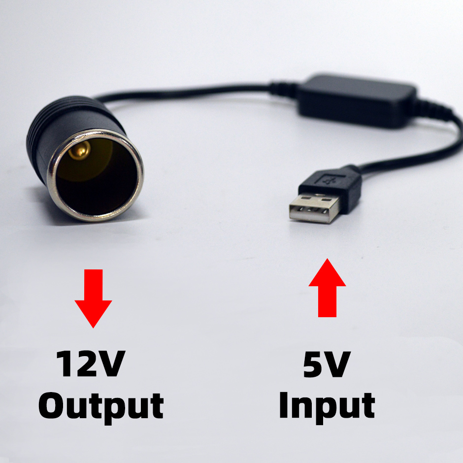5V To 12V Converter Cable Exte - Accessories For Vaping ulasan dan harga
