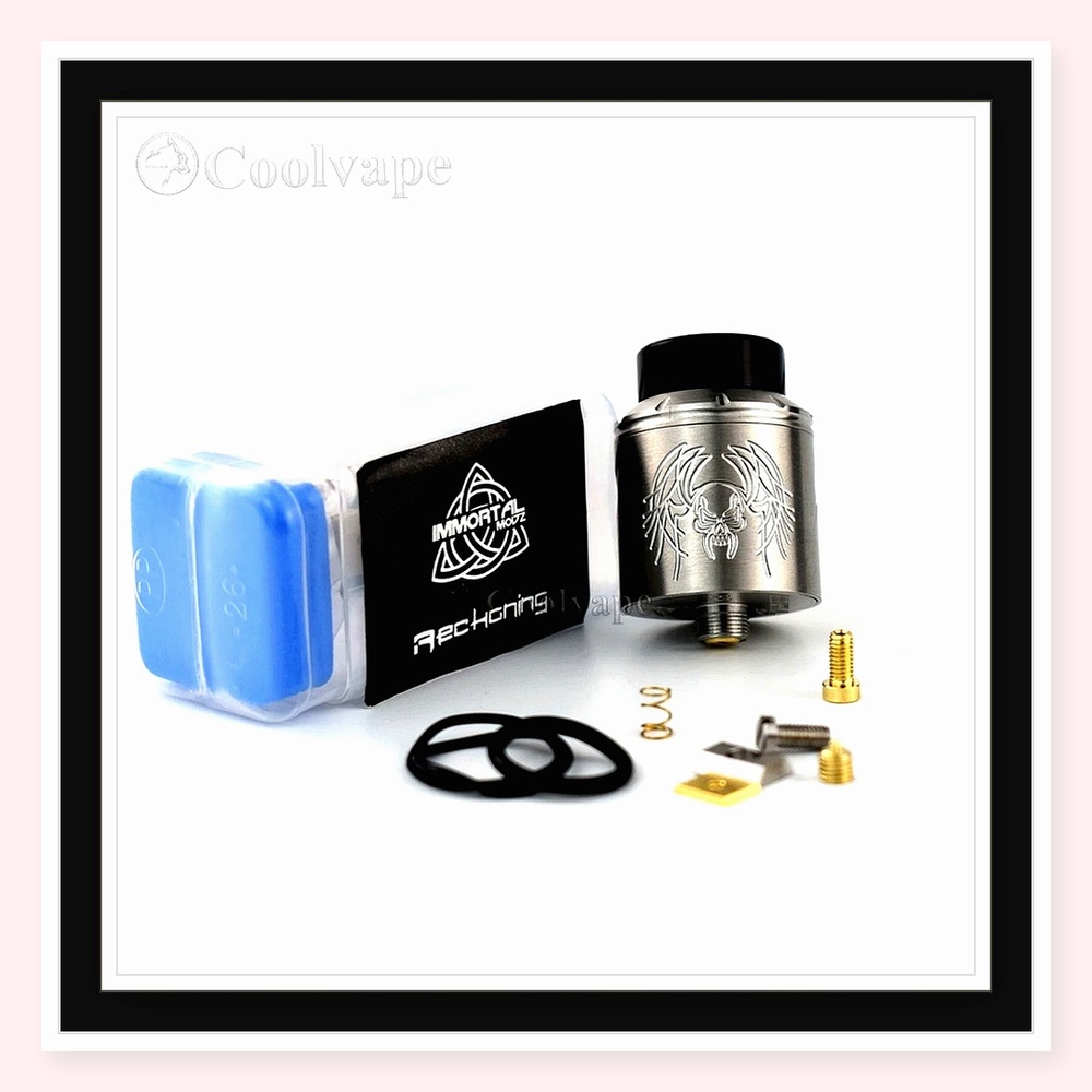 Wolfcoolvape Reckoning RDA 25m - Vape Coil Replacement ulasan dan harga
