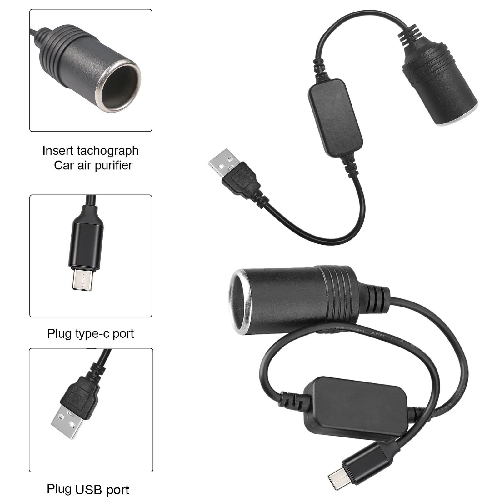 5V To 12V Cigarette Lighter So - Accessories For Vaping ulasan dan harga