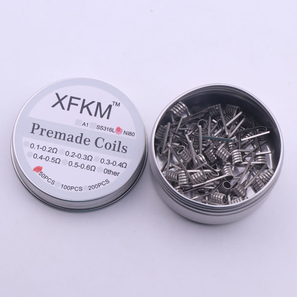 NI80 50/100 PreBuilt Inner Dia - Clapton Wire Pre Built ulasan dan harga