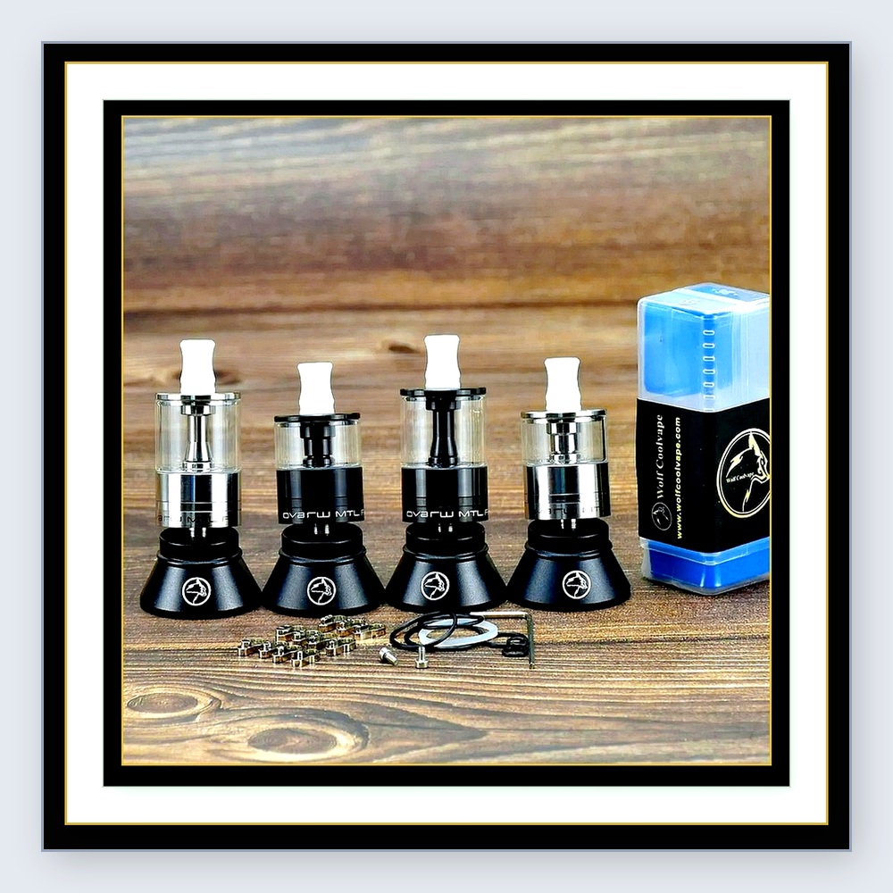 Dvarw MTL FL RTA 24mm Rebuilda - Vape Coil Replacement ulasan dan harga