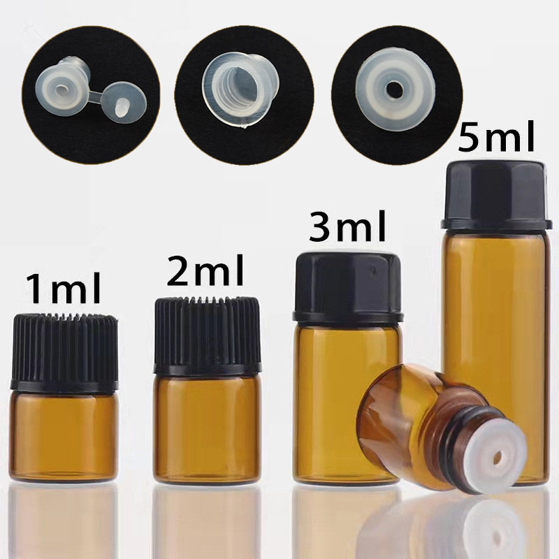 10X  100x 1/2/3/5/10ML Mini Am - Juice Bottle Dropper ulasan dan harga