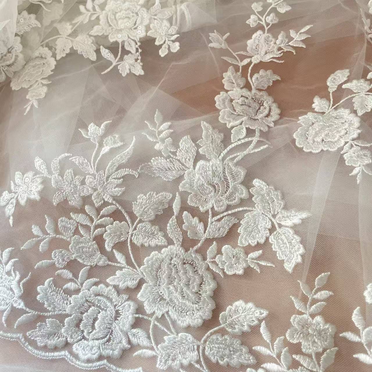 French Embroidered Lace Fabric - Dry Herb Vaping Accessories ulasan dan harga